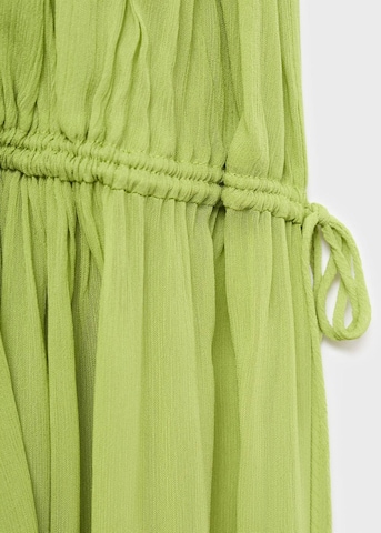 MANGO Dress 'Ocean' in Green