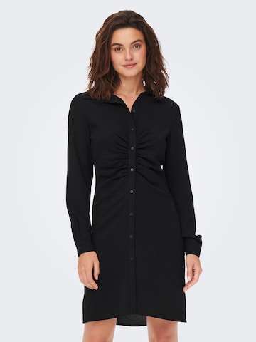 ONLY Shirt Dress 'Mette' in Black: front