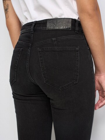 Effilé Jean Salsa Jeans en noir