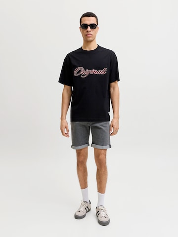 JACK & JONES Regular Jeans 'JJIRICK JJORIGINAL' in Black