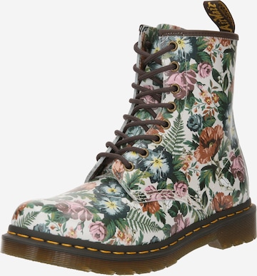 Dr. Martens Lace-Up Ankle Boots '1460' in Mixed colors: front