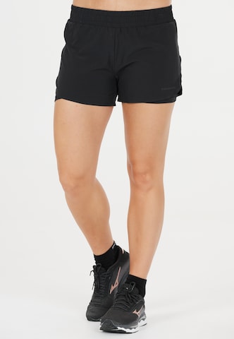 ENDURANCE Regular Workout Pants 'Val' in Black: front
