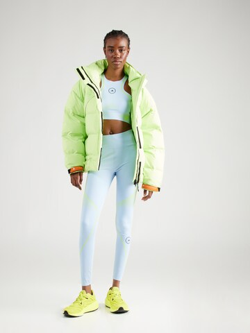 ADIDAS BY STELLA MCCARTNEY Skinny Sportovní kalhoty 'TRUEPACE' – modrá