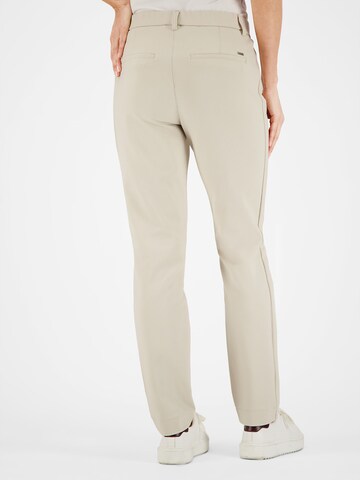 Coupe slim Pantalon 'ZENY' Gardeur en beige