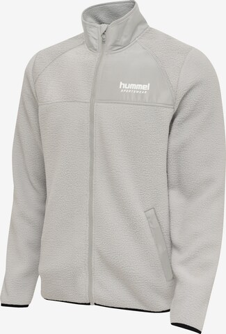 Hummel Fleece Jacket 'GC CHARLA' in Grey: front
