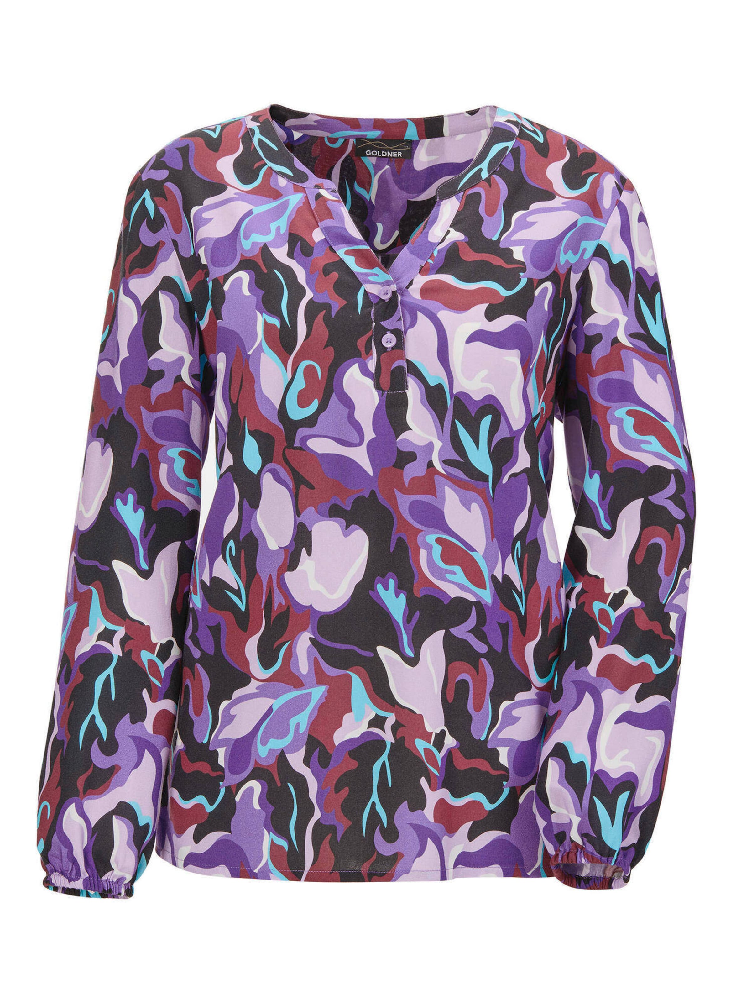 Chemisier Goldner en violet : devant