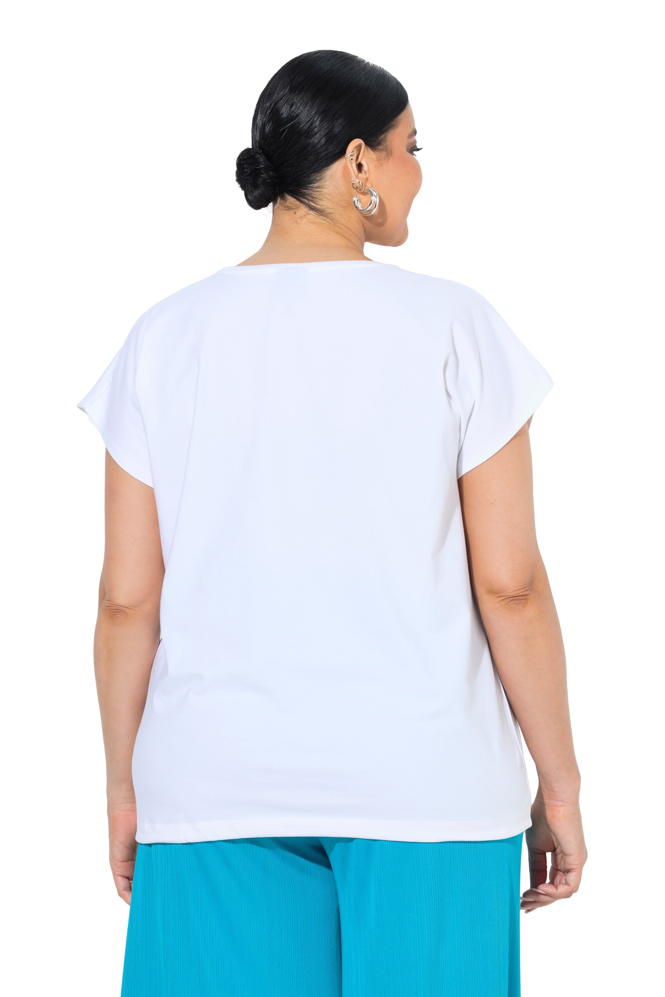 Ulla Popken T-Shirt in Weiß