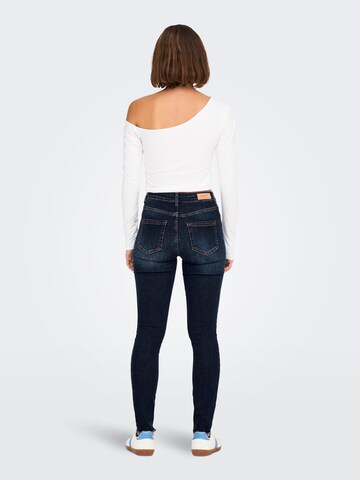 Skinny Jean 'Blush' ONLY en bleu