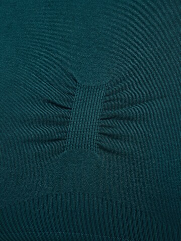 Hummel Bustier Sports-BH i grøn