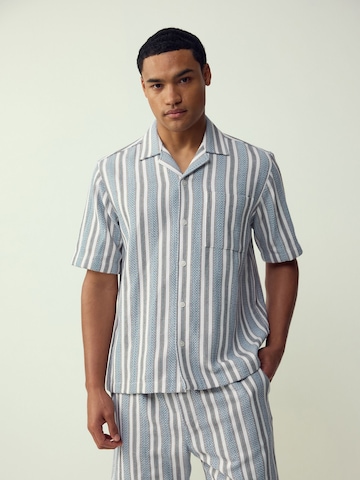 Coupe regular Chemise Next en bleu