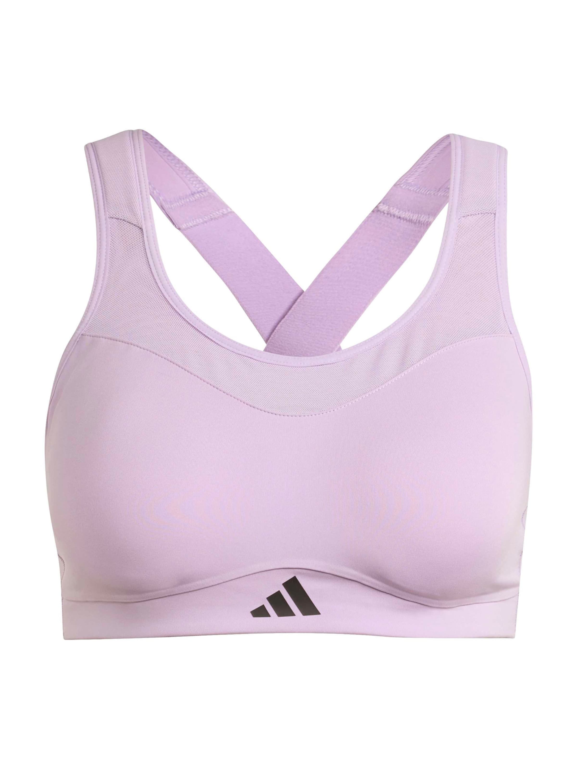ADIDAS PERFORMANCE Soutien-gorge de sport 'TLRDIM' en violet / noir, Vue avec produit