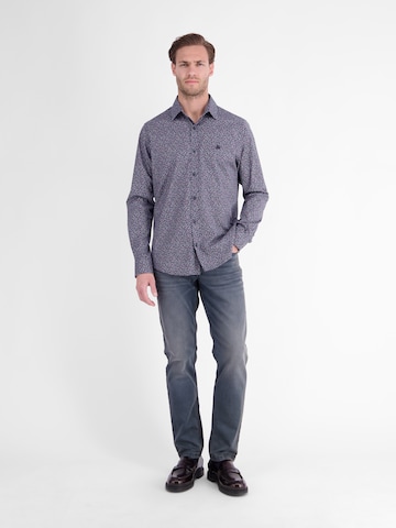 LERROS Regular fit Button Up Shirt in Blue