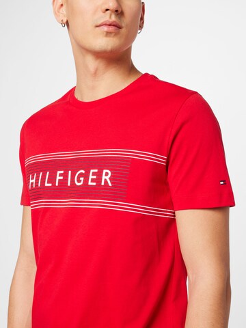 TOMMY HILFIGER Shirt in Rood