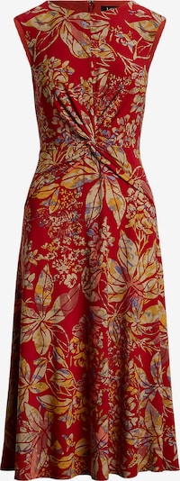 Lauren Ralph Lauren Šaty 'CLASSIC' - chladná modrá / hořčicová / korálová / jasně červená, Produkt