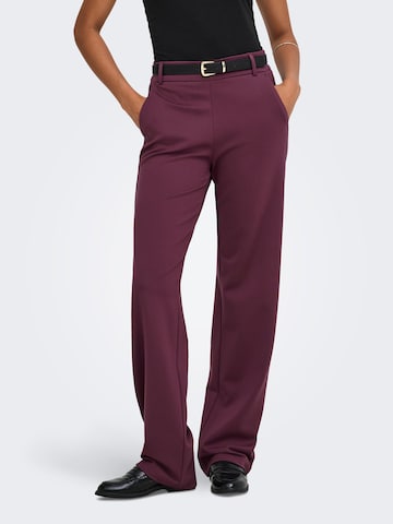 ONLY - Loosefit Pantalón 'ONLPoptrash' en rojo: frente