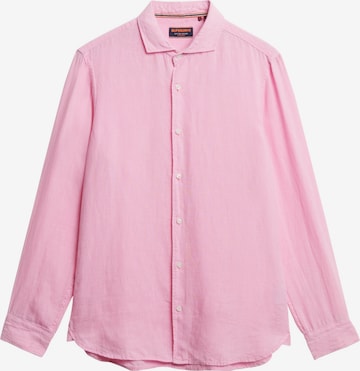 Superdry Overhemd in Roze: voorkant