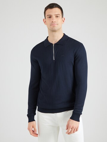 Pull-over Lindbergh en bleu : devant