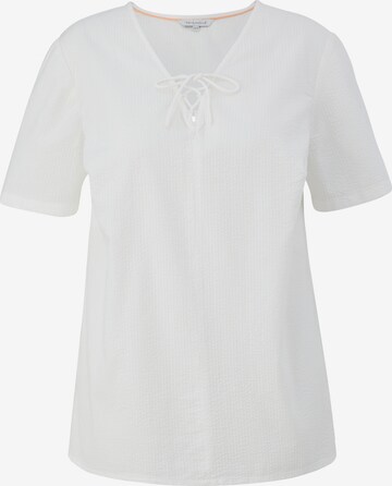 TRIANGLE Bluse i hvit: forside