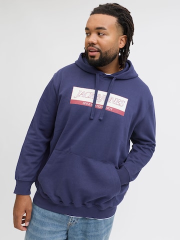 Sweat-shirt JACK & JONES en bleu