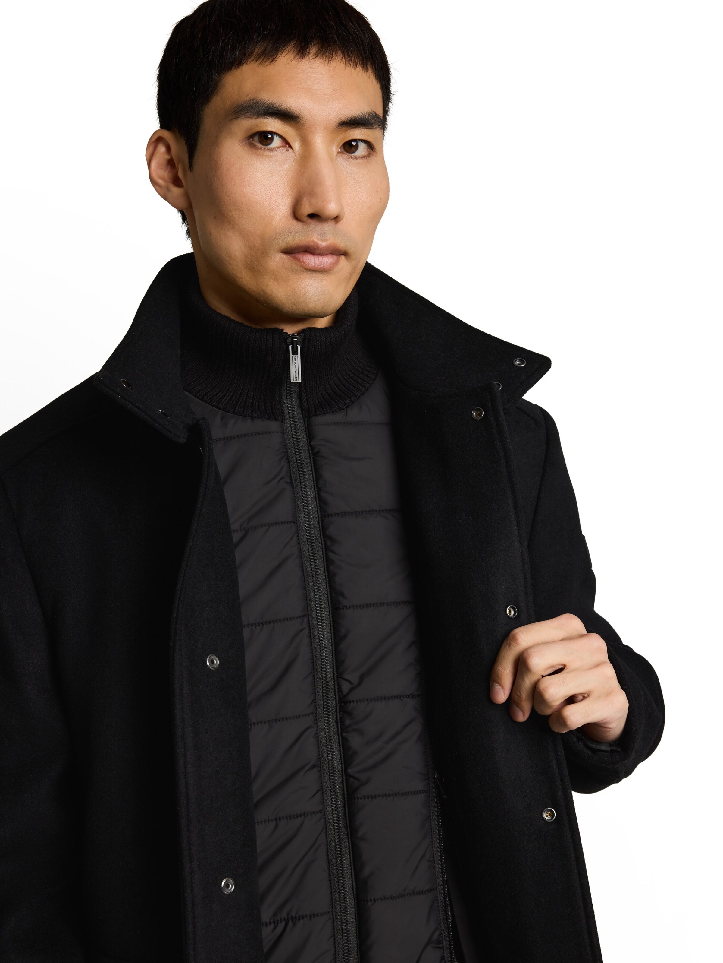 Veste mi-saison TOM TAILOR en noir