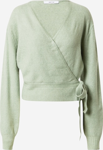 Cardigan ABOUT YOU en vert : devant