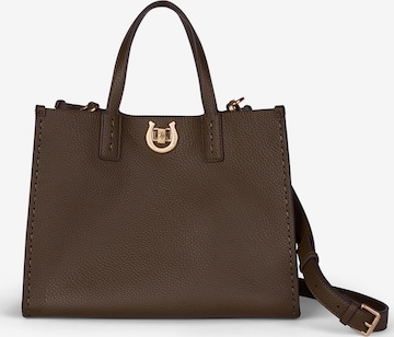 U.S. POLO ASSN. Handtasche in Braun: Vorderseite