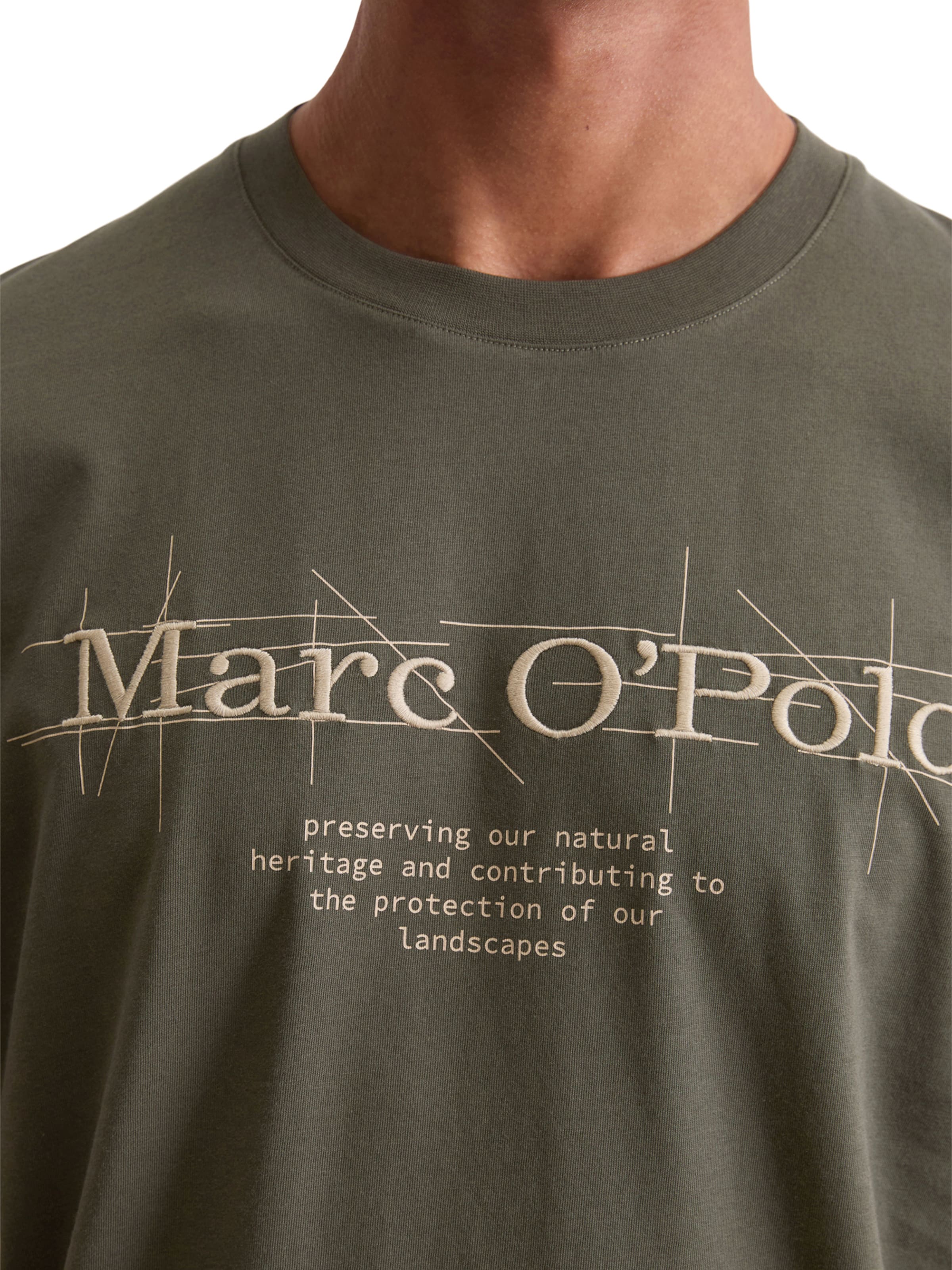 Marc O'Polo T-Shirt in Grün