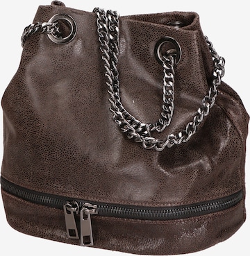 Borsa a sacco di Gave Lux in marrone: frontale