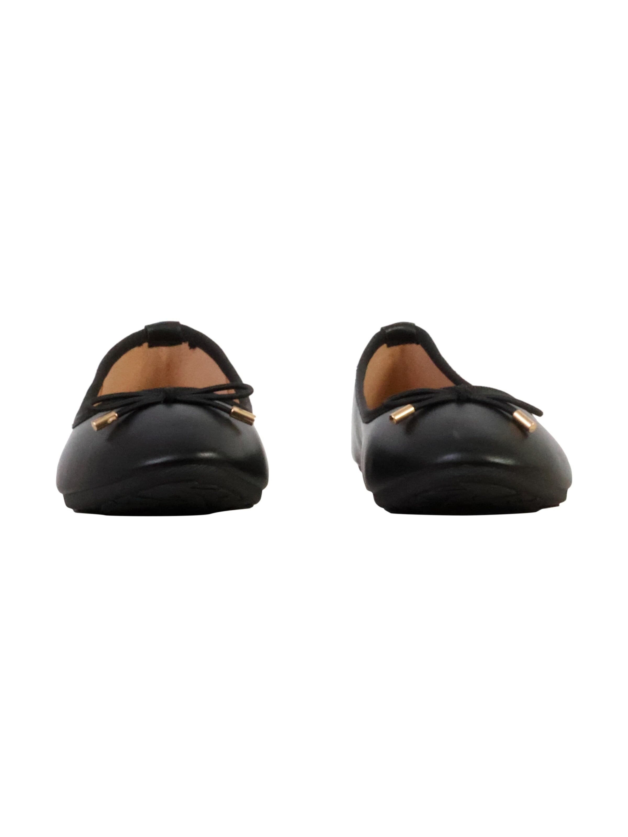 Super Mode Baleriny 'LBS-Lederballerinas' w kolorze czarny