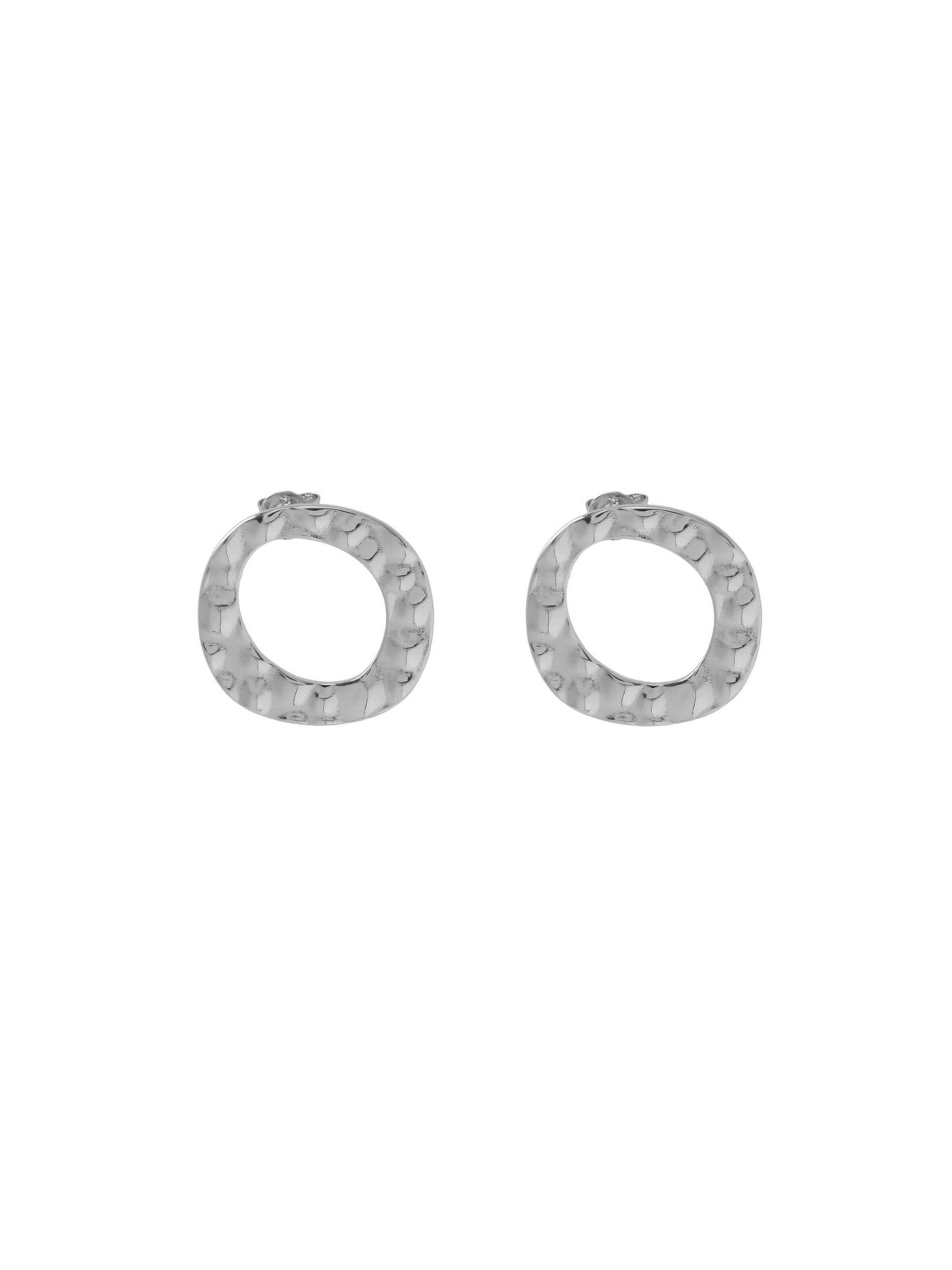 Orecchini 'SOL' di DNSK Copenhagen in argento: frontale