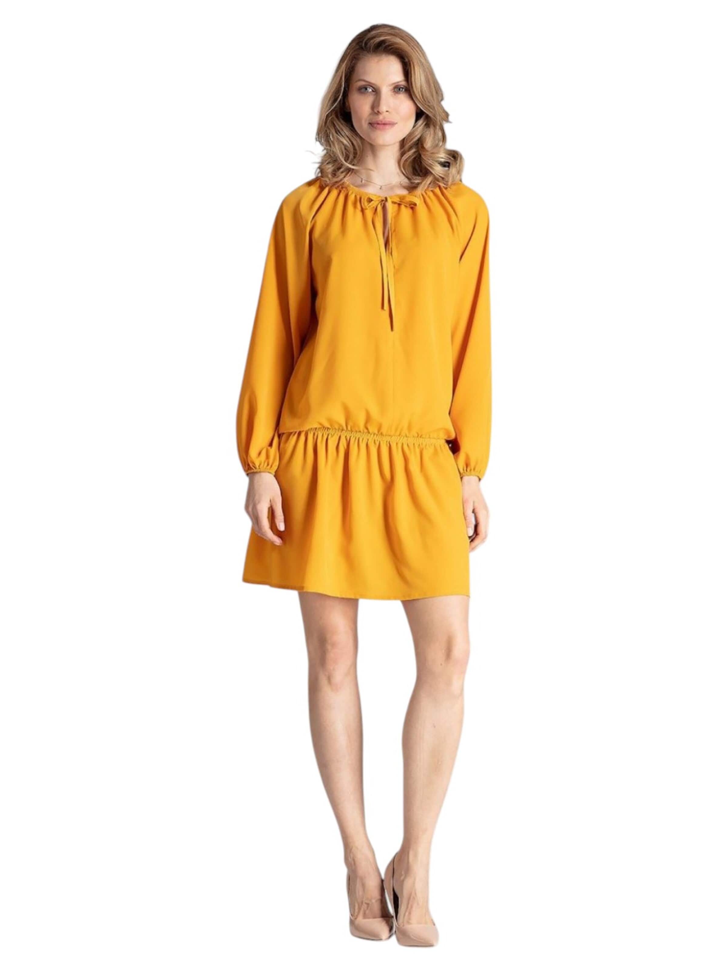 amorubi.com Dress 'Dress 129761' in Yellow: front