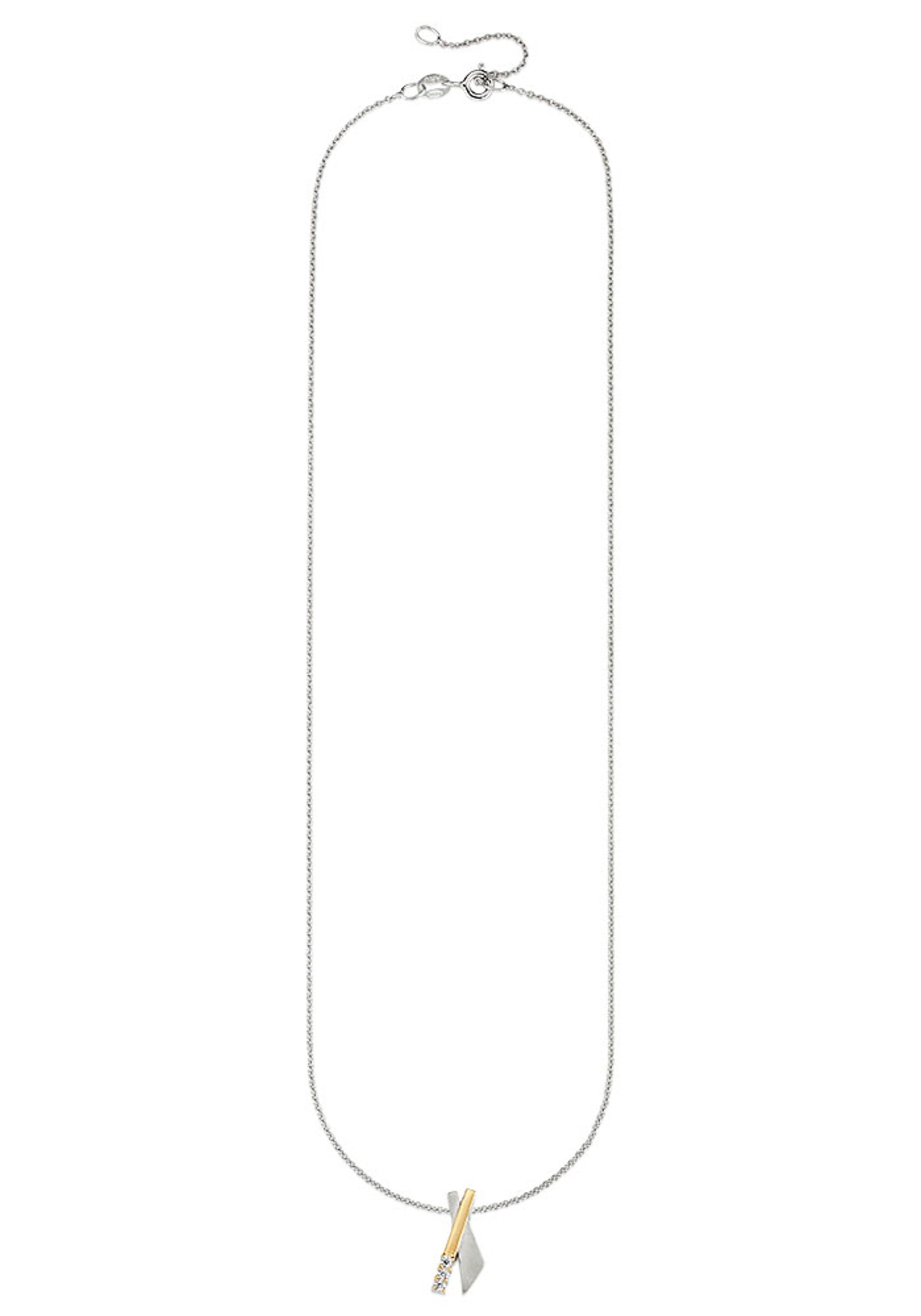 Bruno Banani Kette in Silber: Vorderseite