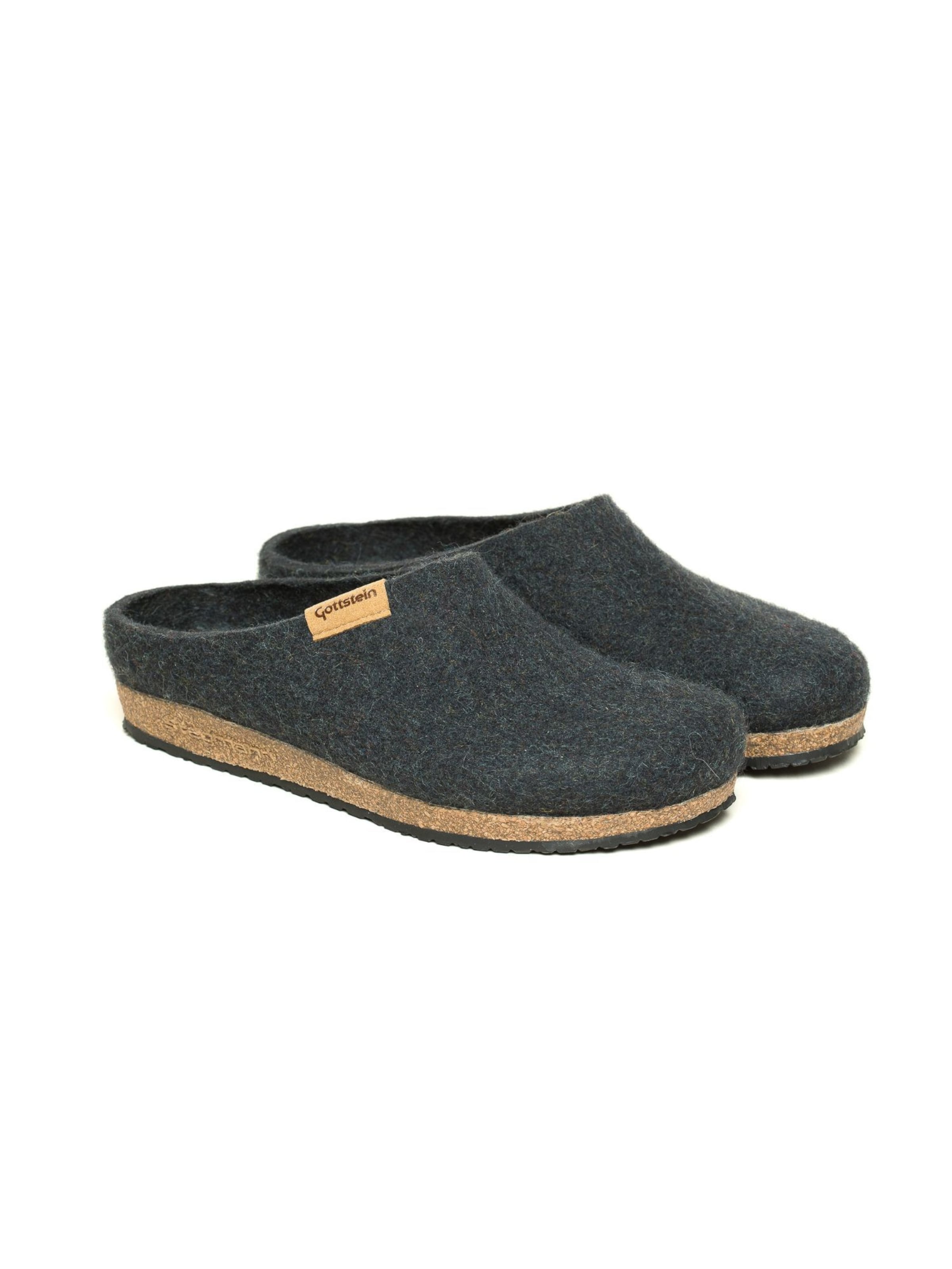 Stegmann Clogs 'Filzclogs Stegmann 208' in Grey