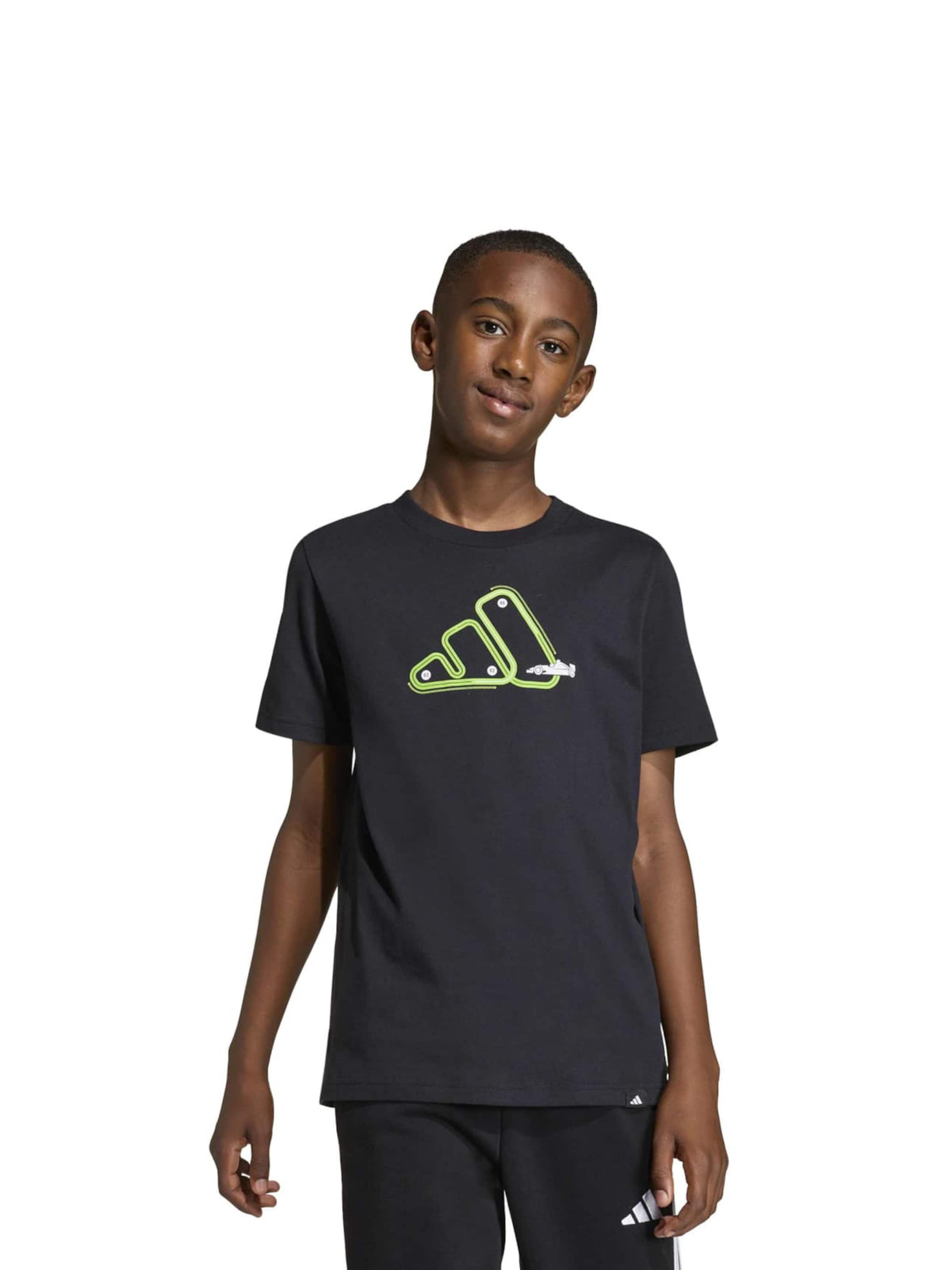 ADIDAS SPORTSWEARTehnička sportska majica - crna boja