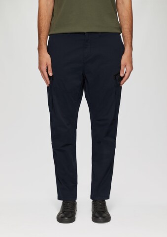s.Oliver Regular Cargobroek in Blauw: voorkant