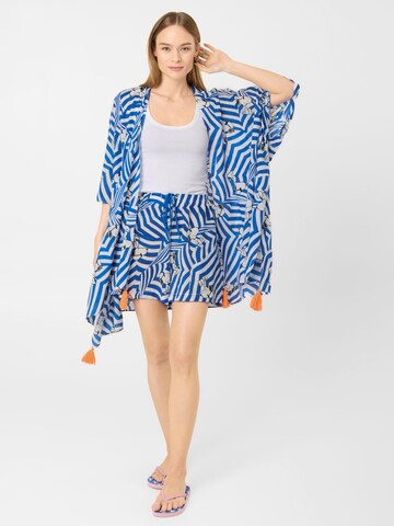CODELLO Poncho mit 'Snoopy-Print' in Blau