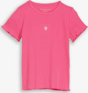 TOM TAILOR T-Shirt in Pink: Vorderseite