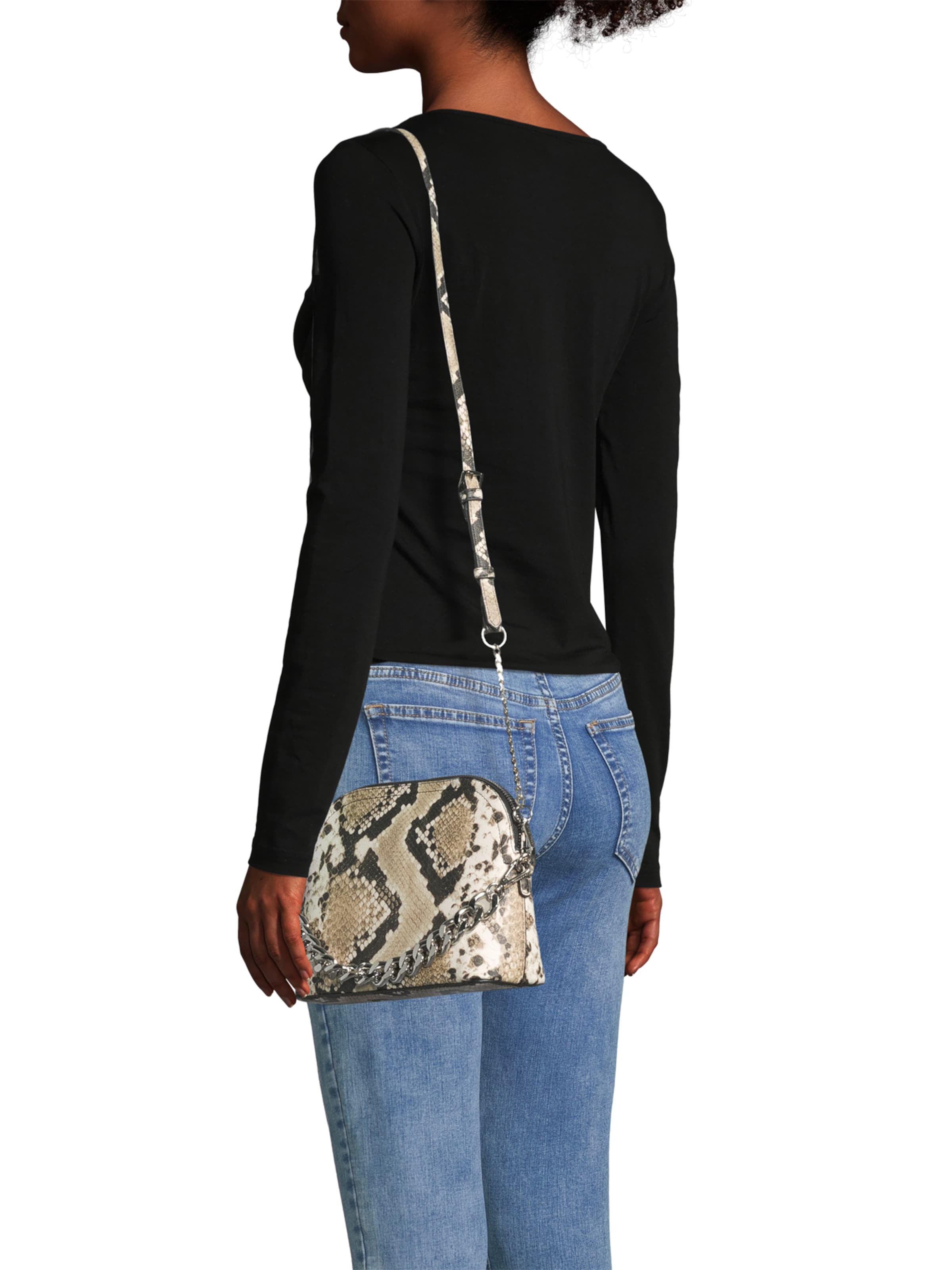 STEVE MADDEN Umhängetasche in beige / dunkelbeige / schwarz | ABOUT YOU