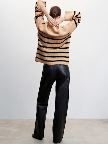 MANGO Sweter 'Rion' w kolorze brązowy