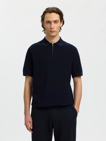 SELECTED Sweater 'SLHCran' in Blue: front