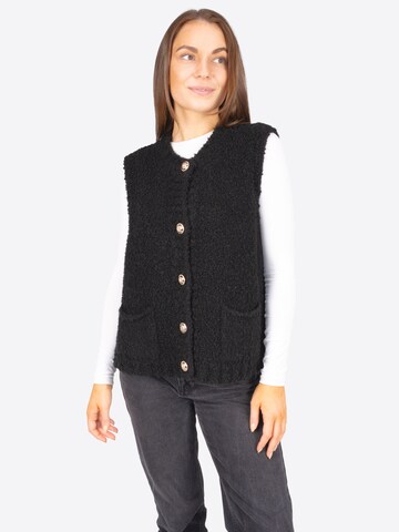 Seasons of April Strickweste 'Wendy' in Schwarz