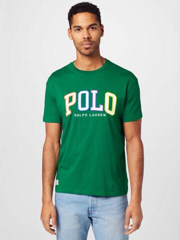 Polo Ralph Lauren T-shirt i grön: framsida