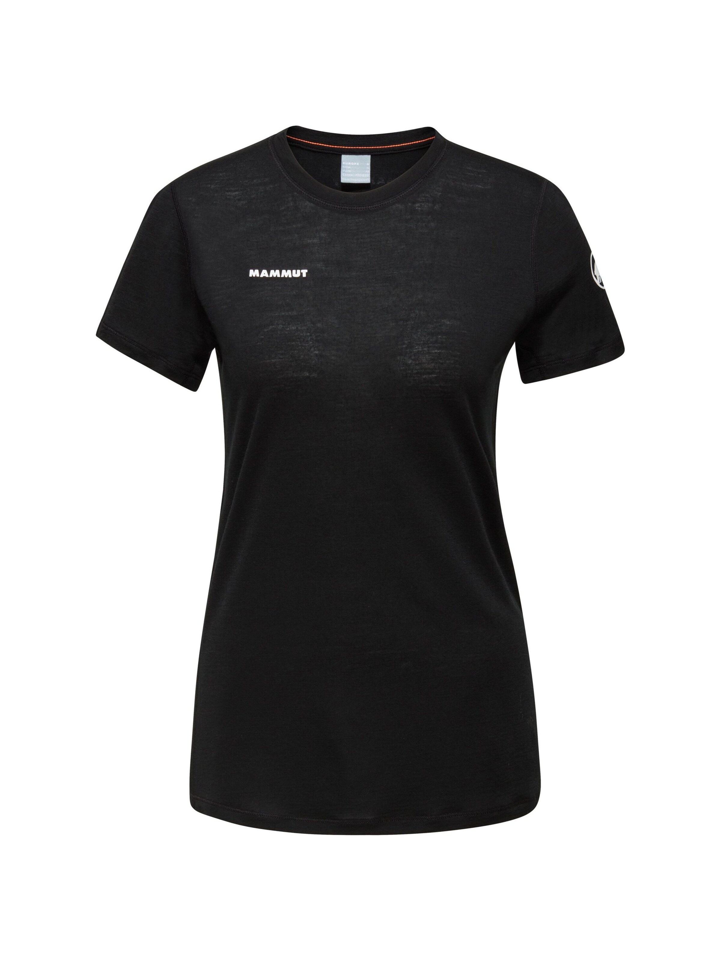 MAMMUT Funktionsshirt ‘Tree’ in Schwarz: Vorderseite