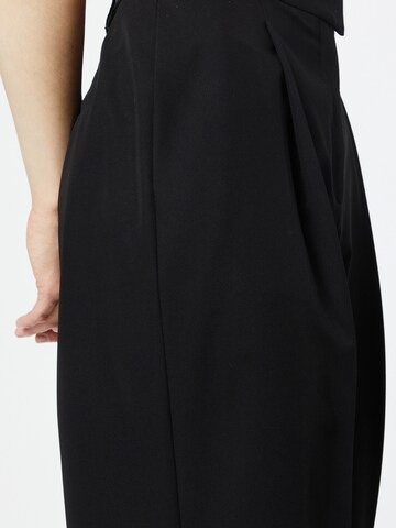 Effilé Pantalon à plis 'Hasabu' HUGO en noir