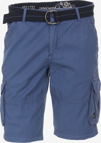 CASAMODA Regular Cargo Pants in Blue: front