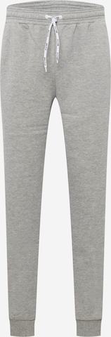 Effilé Pantalon 'BJARNI' TOM TAILOR en gris : devant