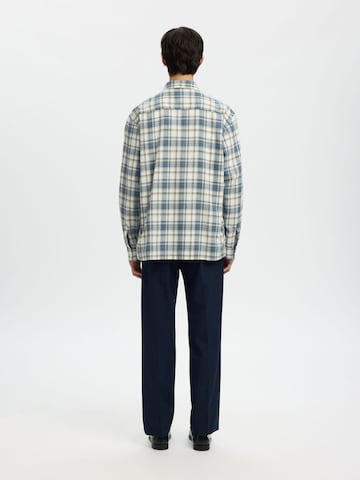 SELECTED Comfort fit Overhemd in Beige