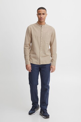 Coupe slim Chemise 'Sea Noos' BLEND en beige
