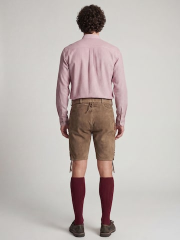 Regular Pantalon folklorique 'Hochburg' SPIETH & WENSKY en marron