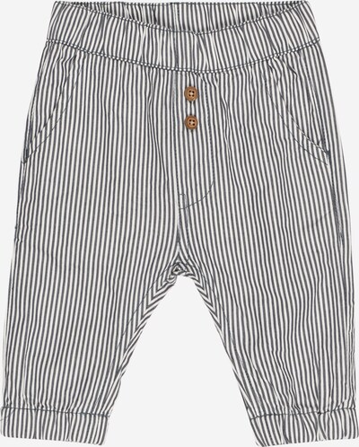 Pantaloni Hust & Claire pe albastru porumbel / alb, Vizualizare produs